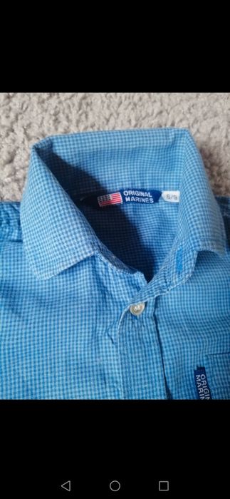 Dwie koszule dla chłopca Original Marines 6/9 msc