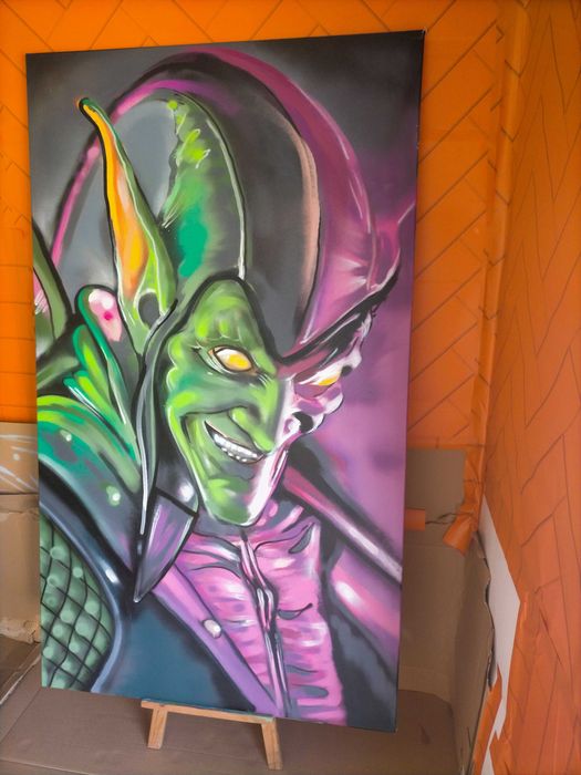 Pintura Marvel Green Goblin