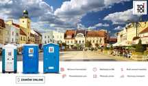 Toaleta przenośna TOI TOI wynajem toalety serwis toalet wc na budowę