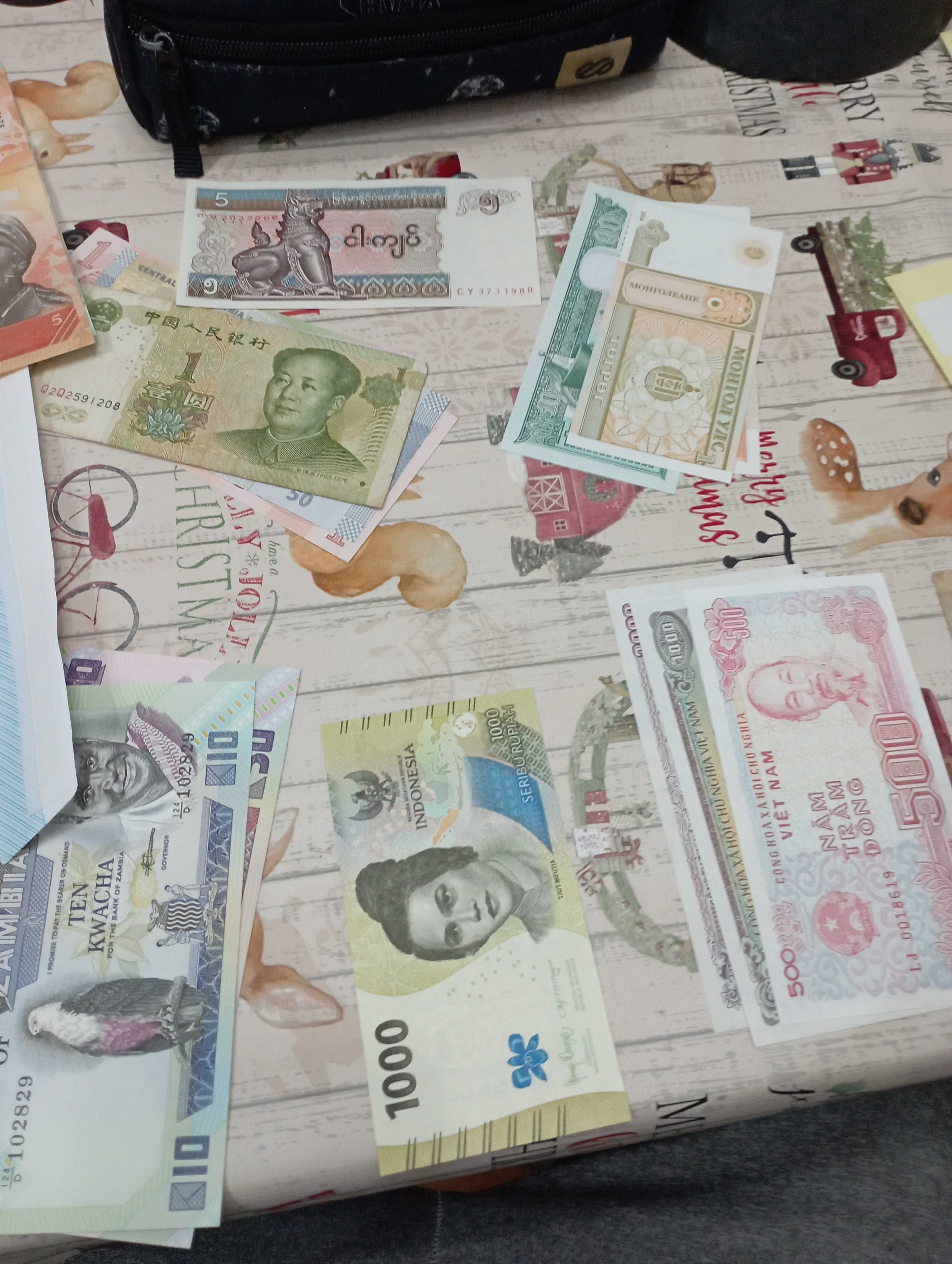 Notas vários países