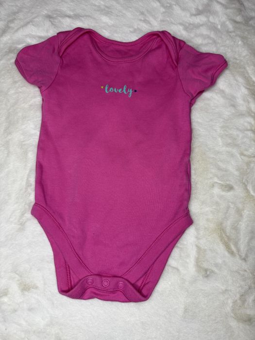 Różowe body dla dziewczynki