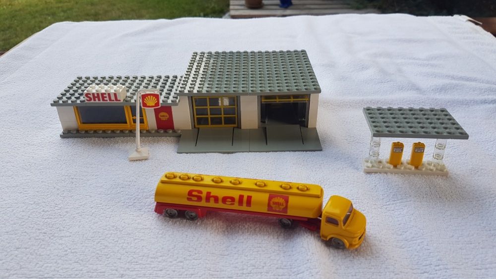 lego Classic 325 Shell Service Station 1966 rok,kolekcjoner
