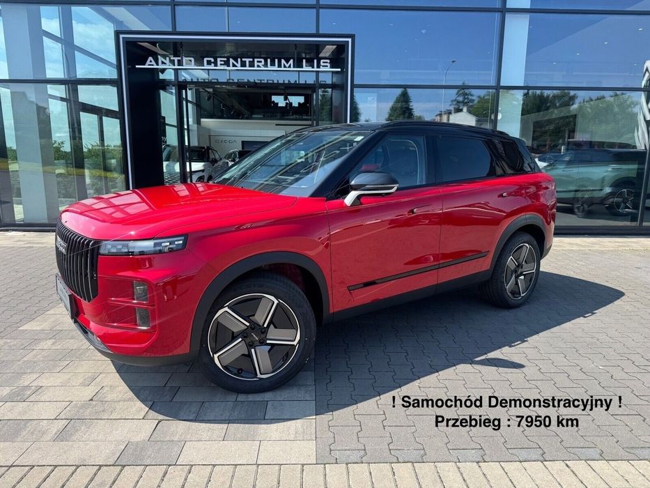 Jaecoo 7 Jaecoo 7 OFFROAD Demo BloodRed z czarnym dachem