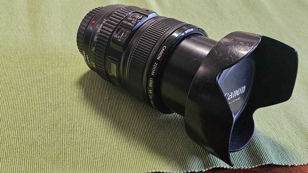 Obiektyw Canon EF 24-105 mm f/4L IS USM + filtr HOYA Super Pro 1