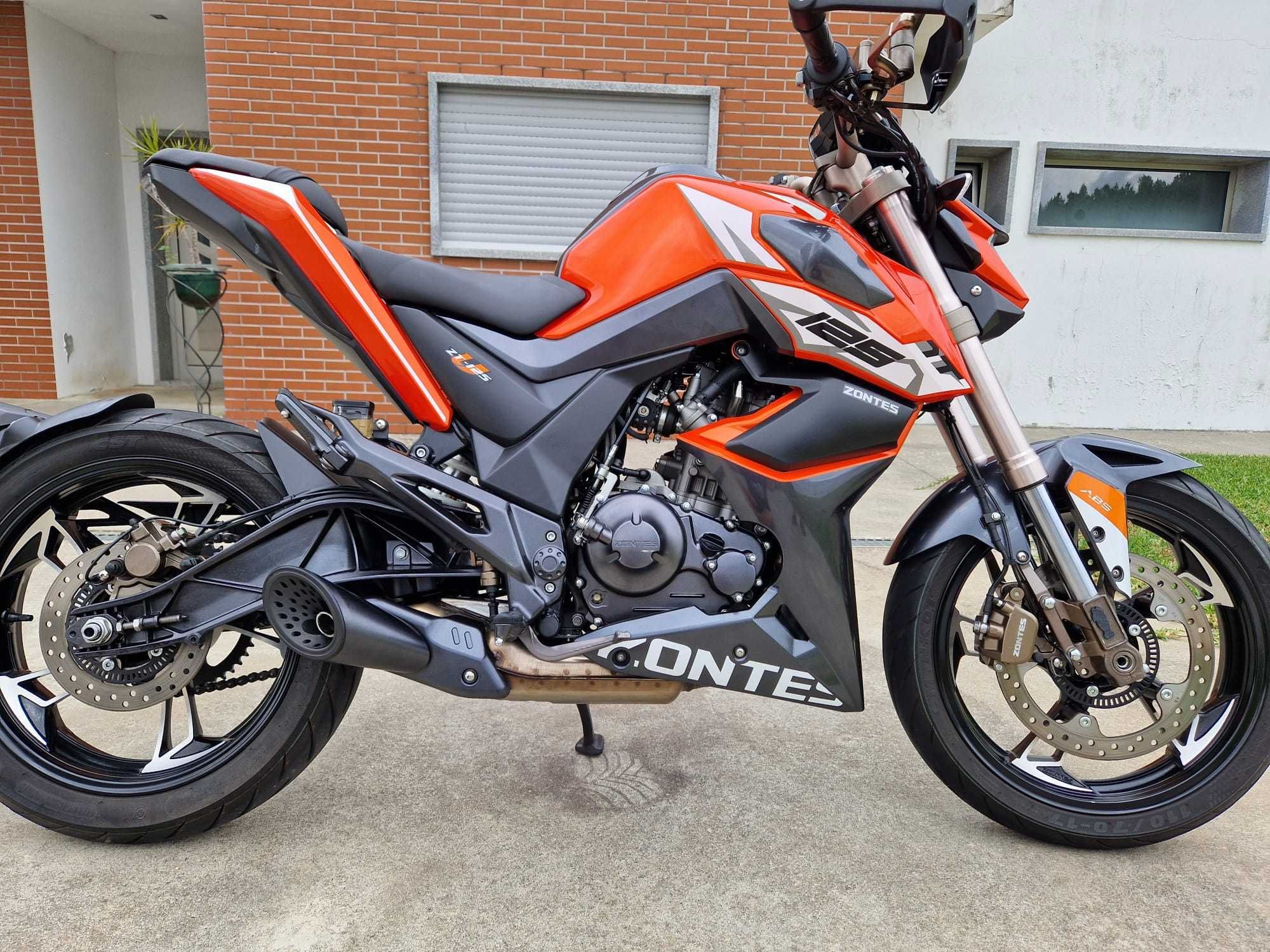 vendo mota Zontes 125