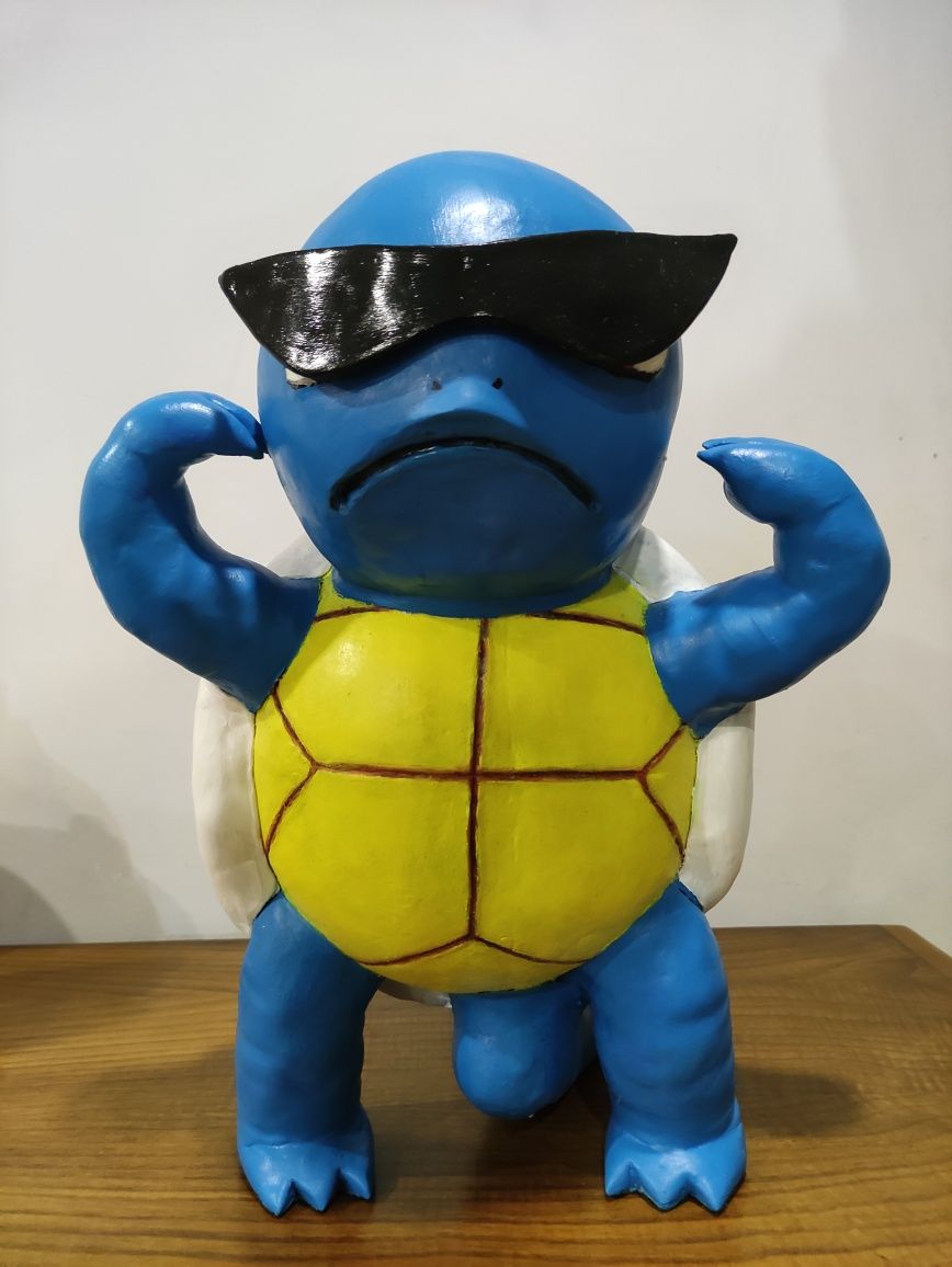 Figura Squirtle Pokémon 40cm Altura