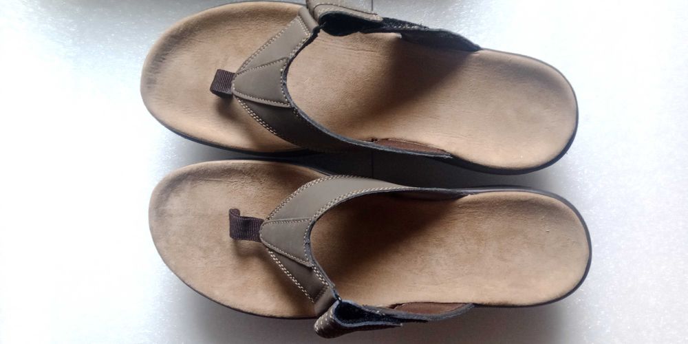 Ортопедические мужские шлепки шлепанцы Walkmaxx pure flip flop