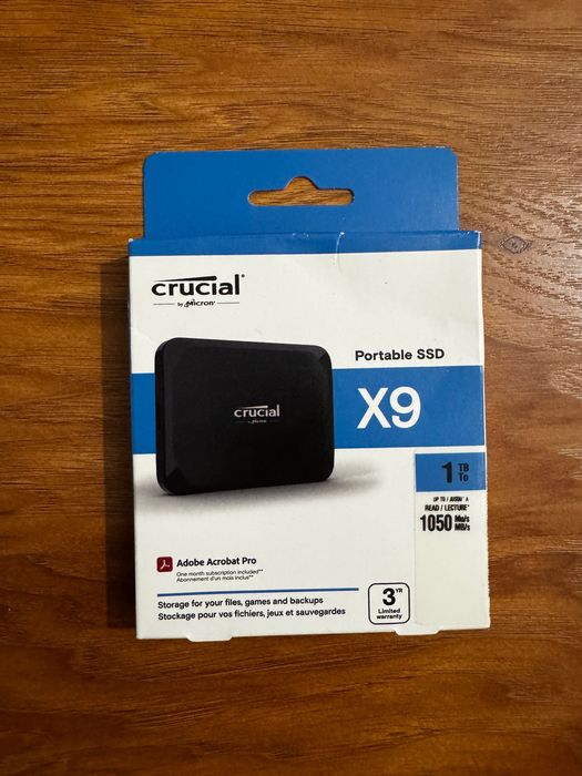 Dysk zewnętrzny ssd Crucial x9 1tb