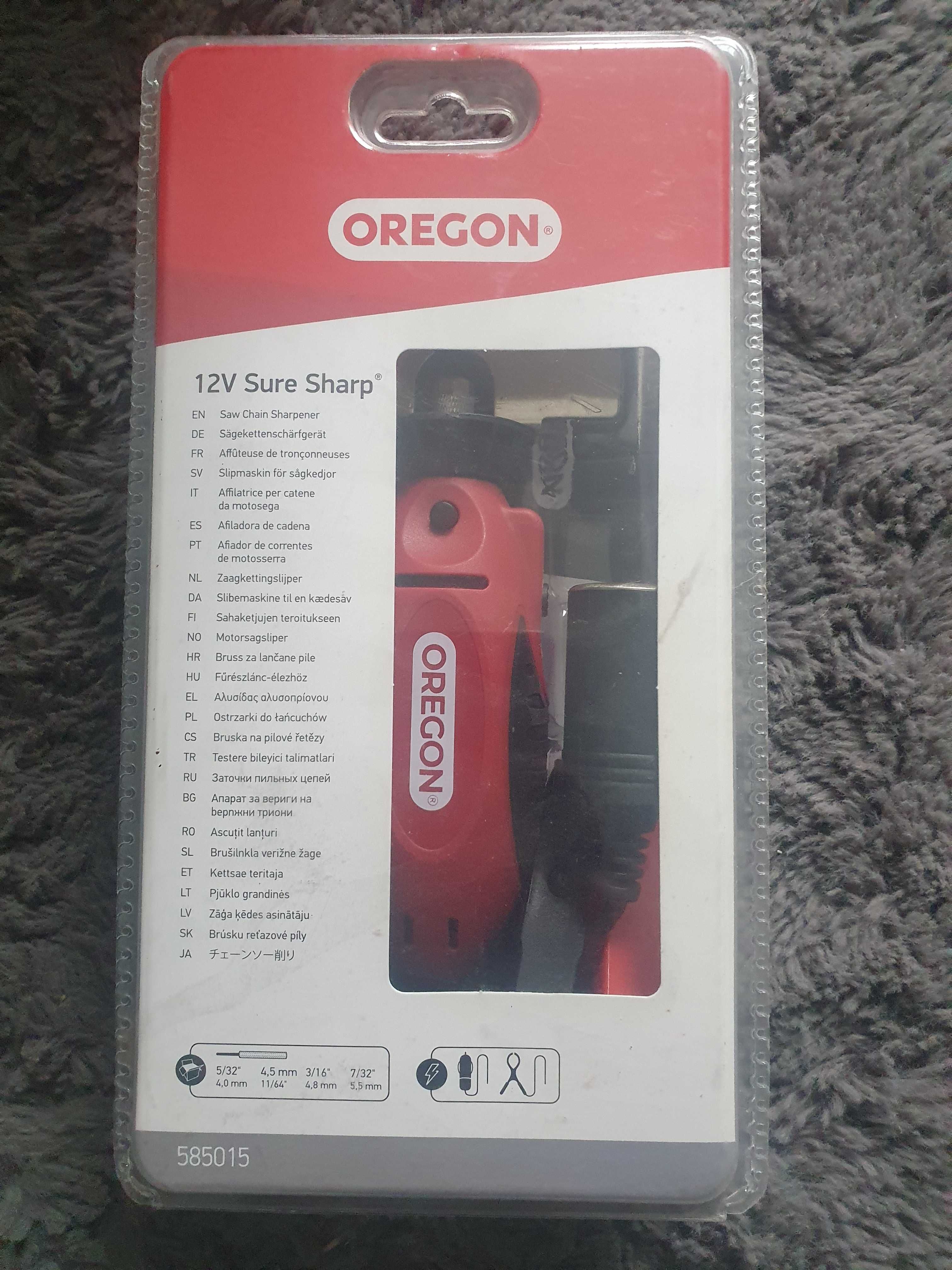 Ostrzałka do łańcuchów OREGON Sure-Sharp 12 V