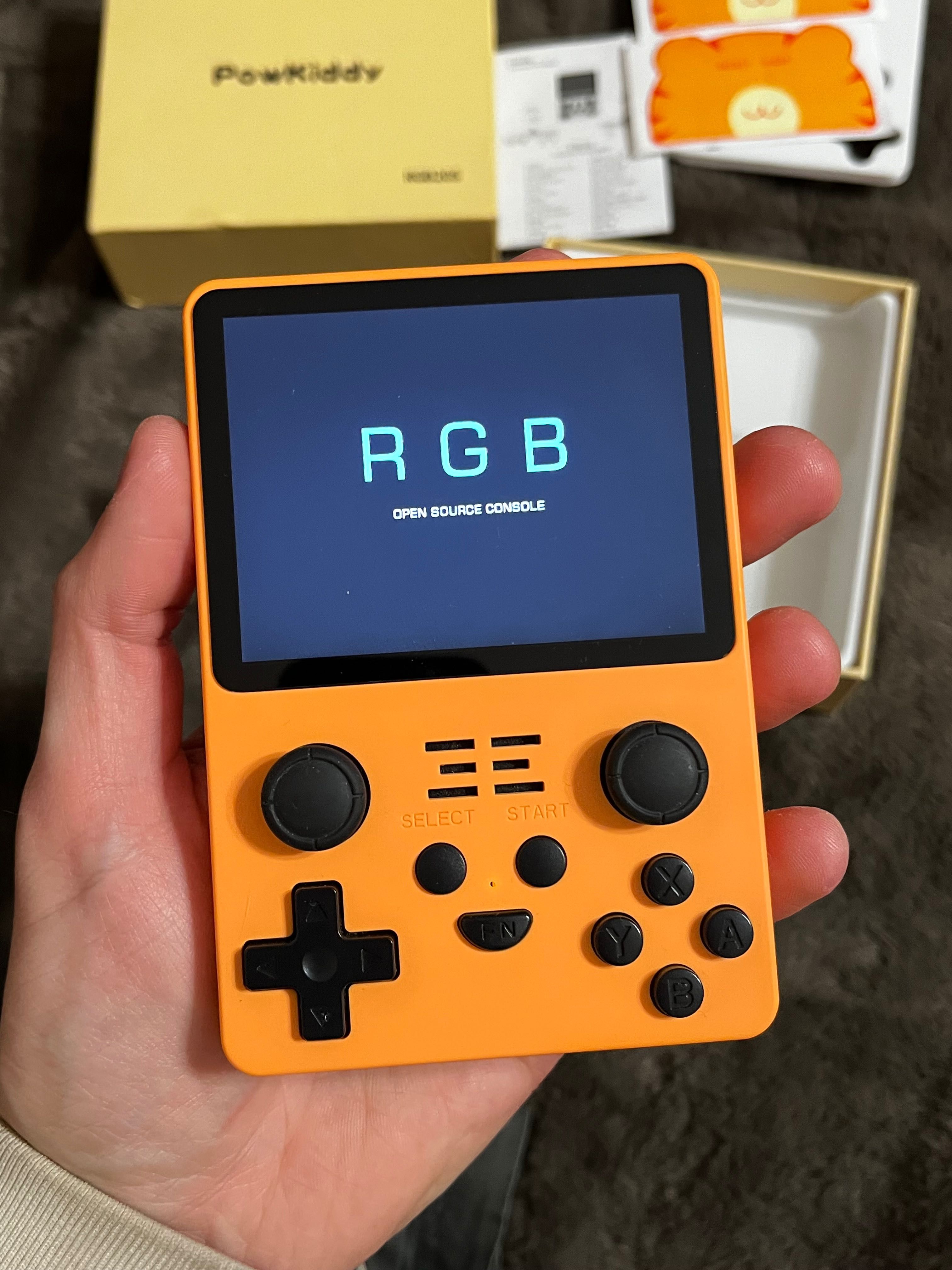 Ręczna retro konsola do gier Powkiddy RGB20 - RETRO, NES, SNES,GAMEBOY