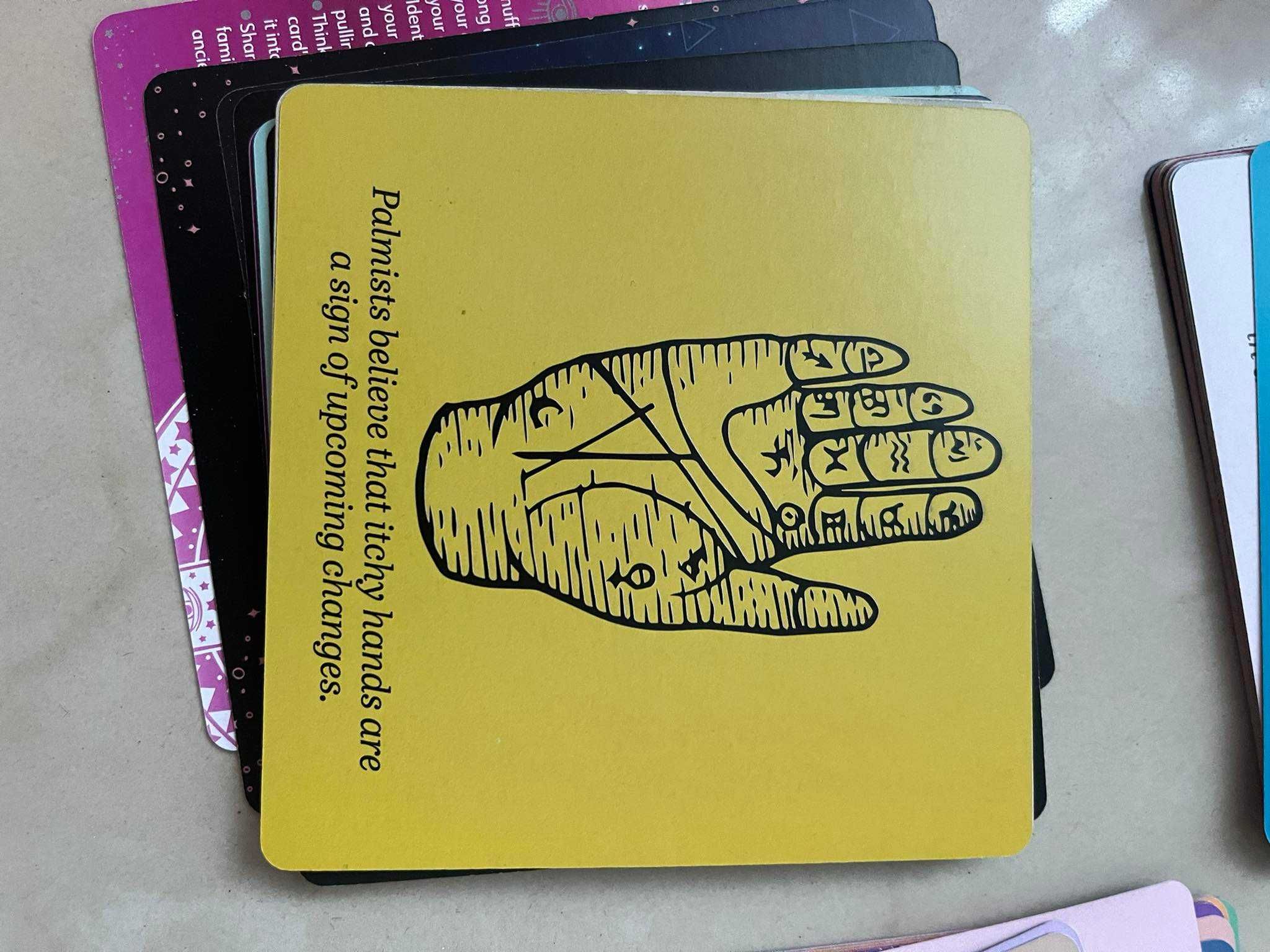 Karty do wróżb The Ultimate Palmistry Oracle