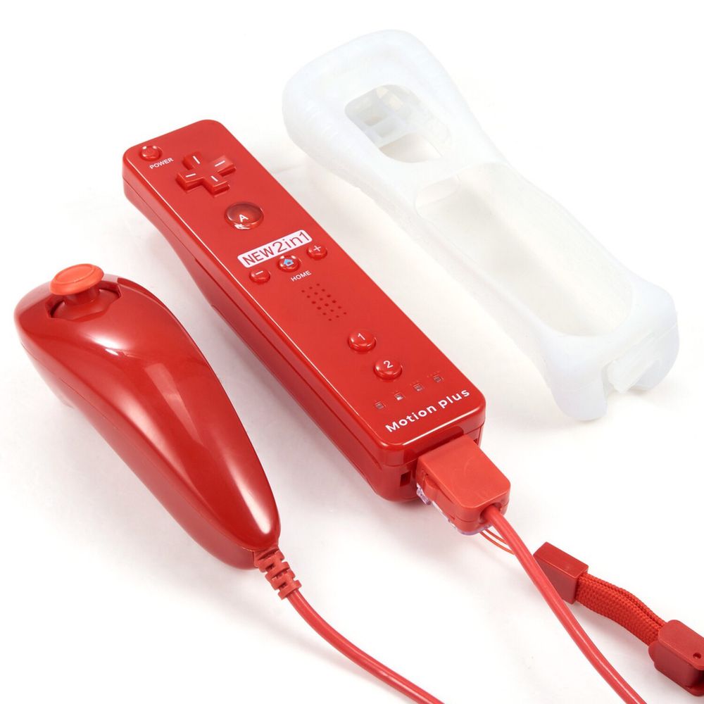 Для nintendo 2в1 wii wii u motion plus пульт дистанційного керування