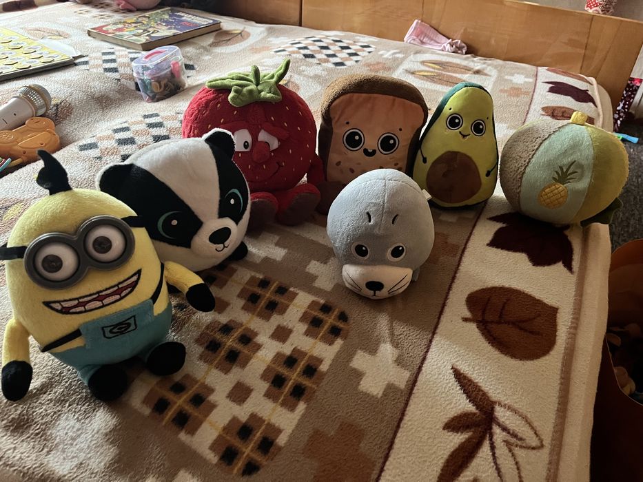 Продам мʼякі іграшки