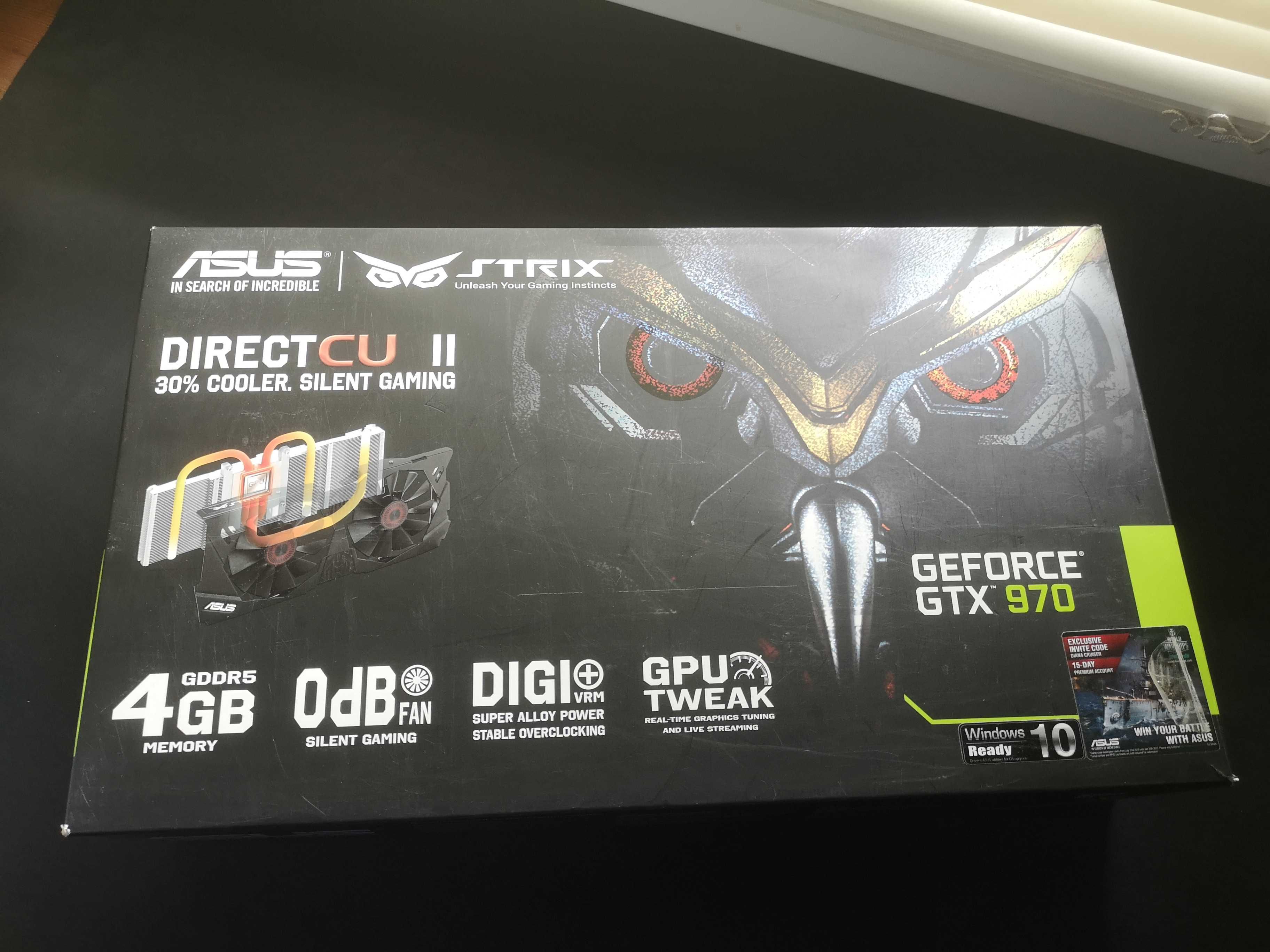 Karta graficzna ASUS Nvidia Geforce GTX 970 4gb gddr5