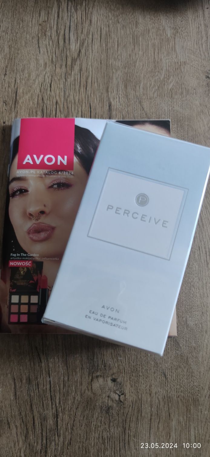 Percive 100 ml perfumy plus perfumetka Avon