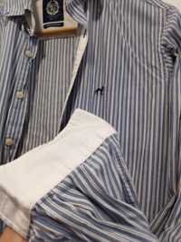Camisa azul e branca da Sacoor (S)