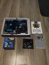 Płyta główna MSI B85-G41 PC Mate z procesorem Intel Core i3 4160