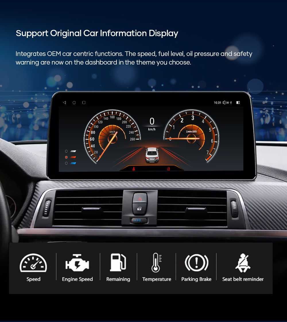 Radio DAB+ GPS WiFi Android BMW NBT F30 F31 F34 F32 F33 F36 F80 F82