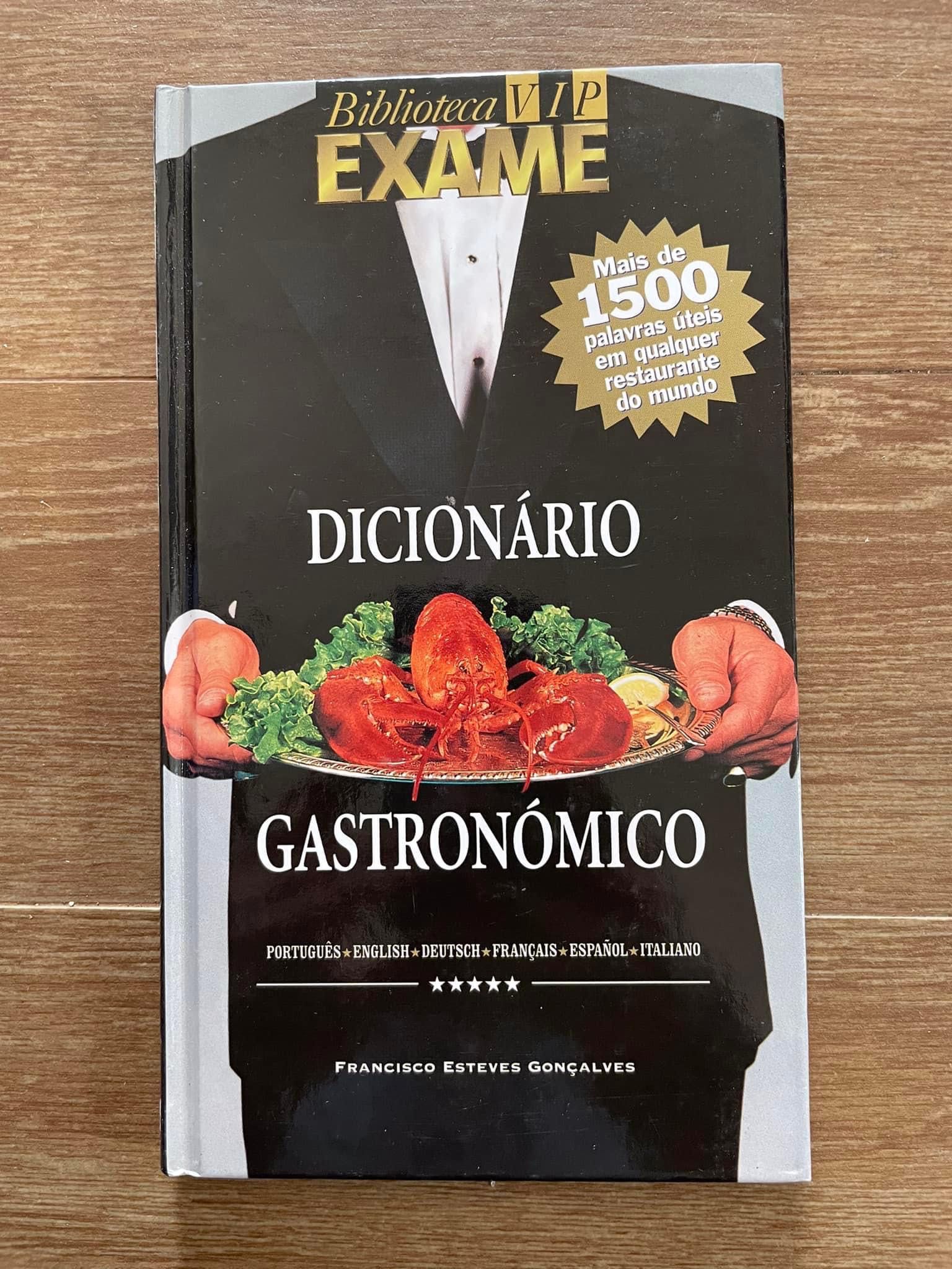 Dicionário Gastronómico - Francisco Esteves Gonçalves (portes grátis)