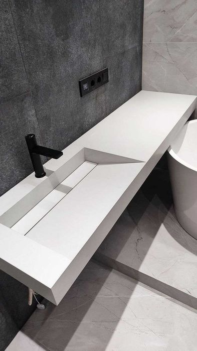 Керамогранітні раковини для кухні, ванної,бізнесу.Мойка під замовлення