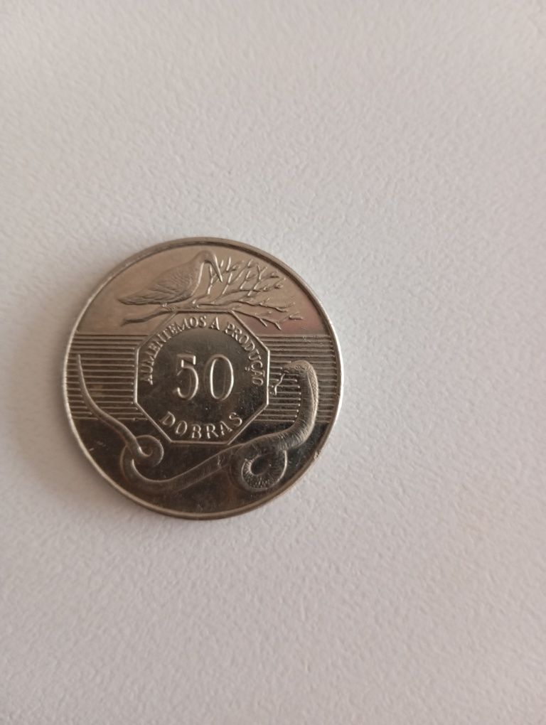 Moeda de 50 Dobras S Tomé e Principe