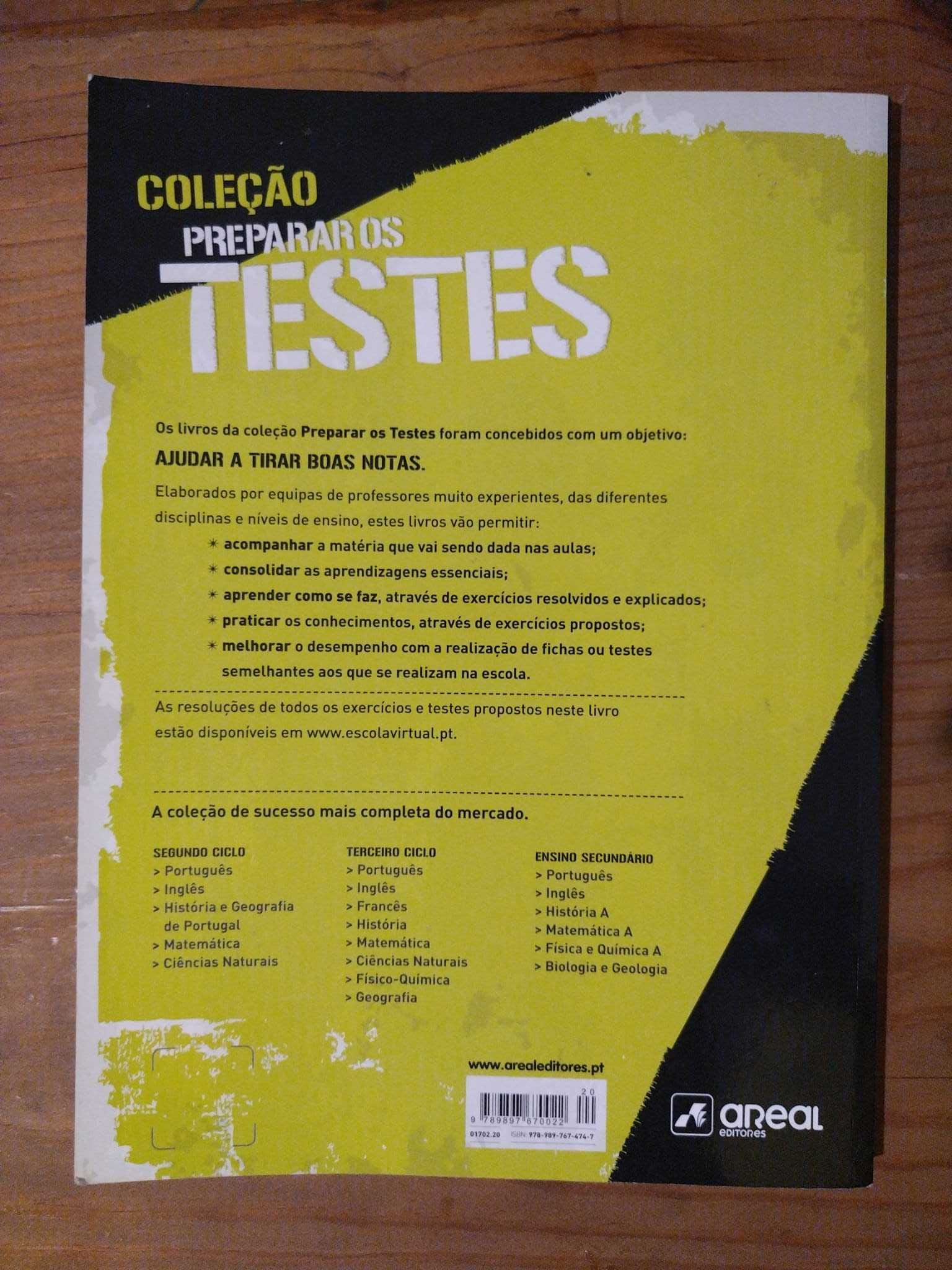 Livro preparar os testes - Matemática A 10ºano