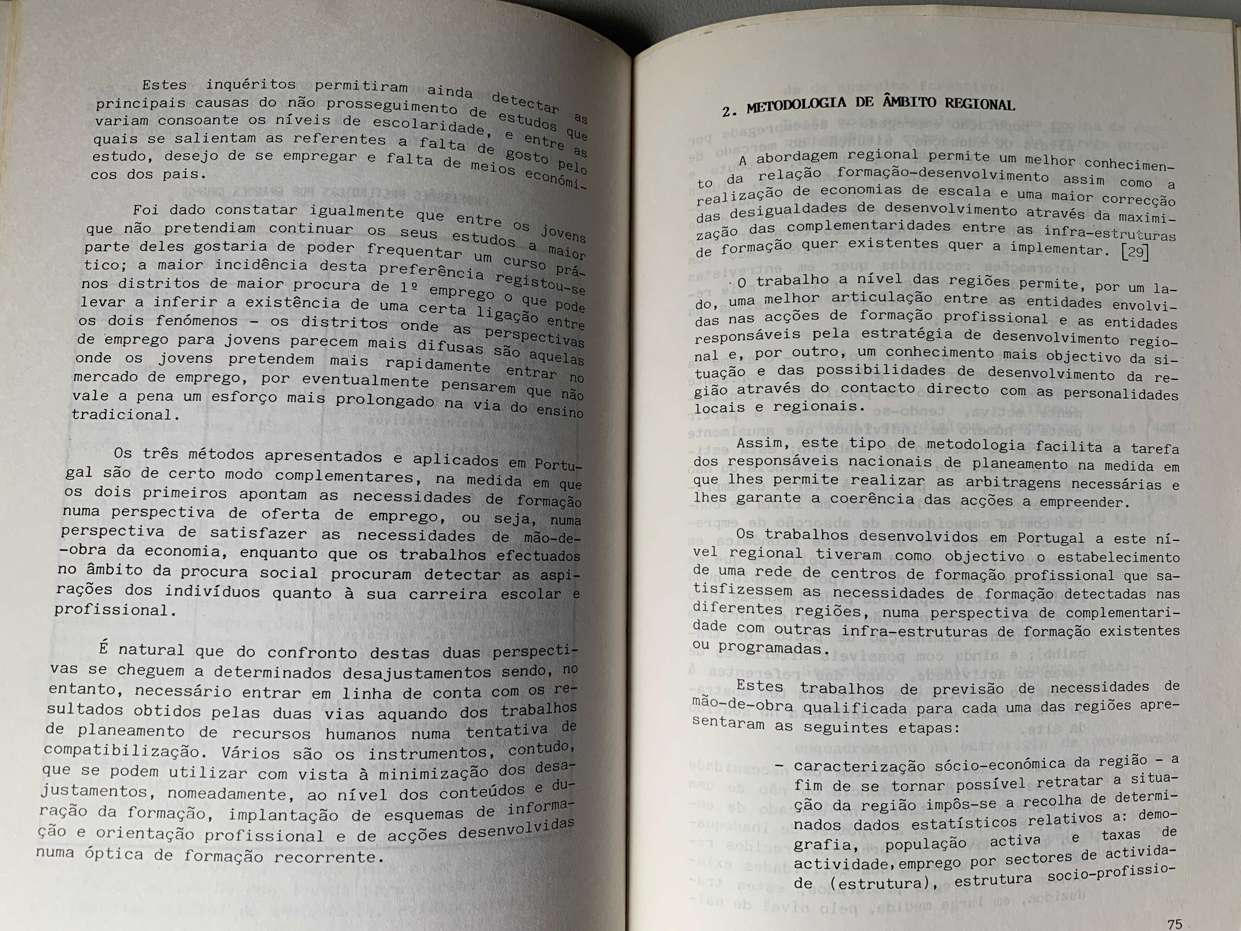 Metodologias de Planeamento dos Recursos Humanos