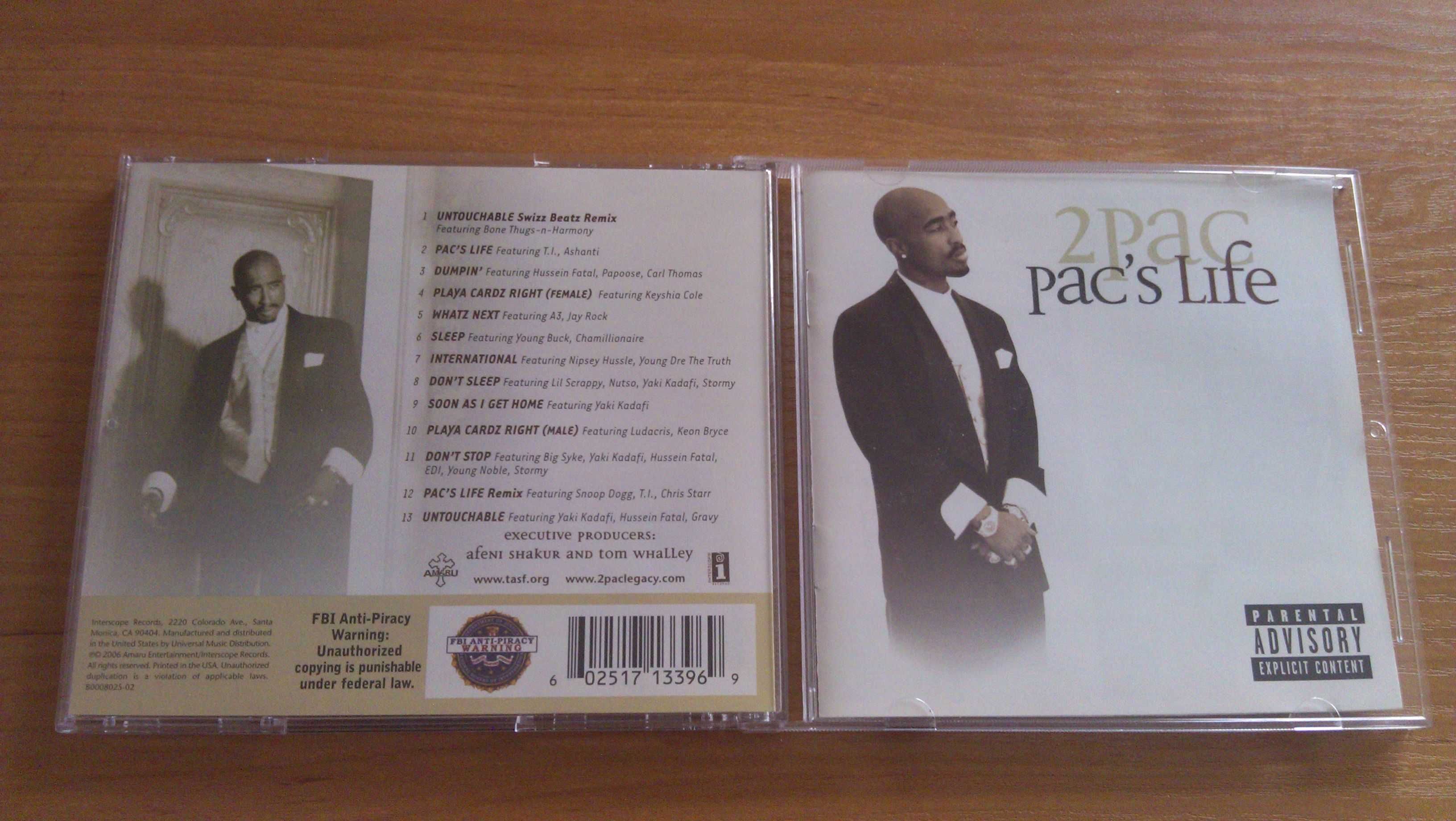2Pac - Pac's Life [wydanie USA] CD