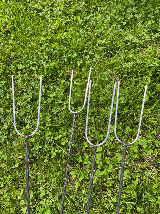 Widełki do kiełbaski kijki kije ognisko widelce nierdzewne i zwykłe