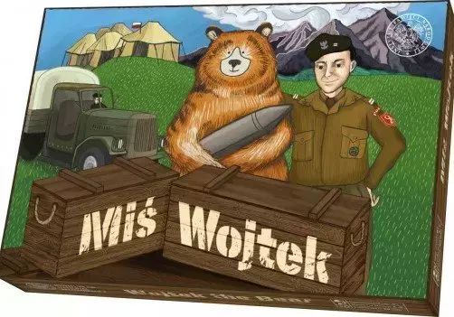 Gra planszowa Miś Wojtek. IPN