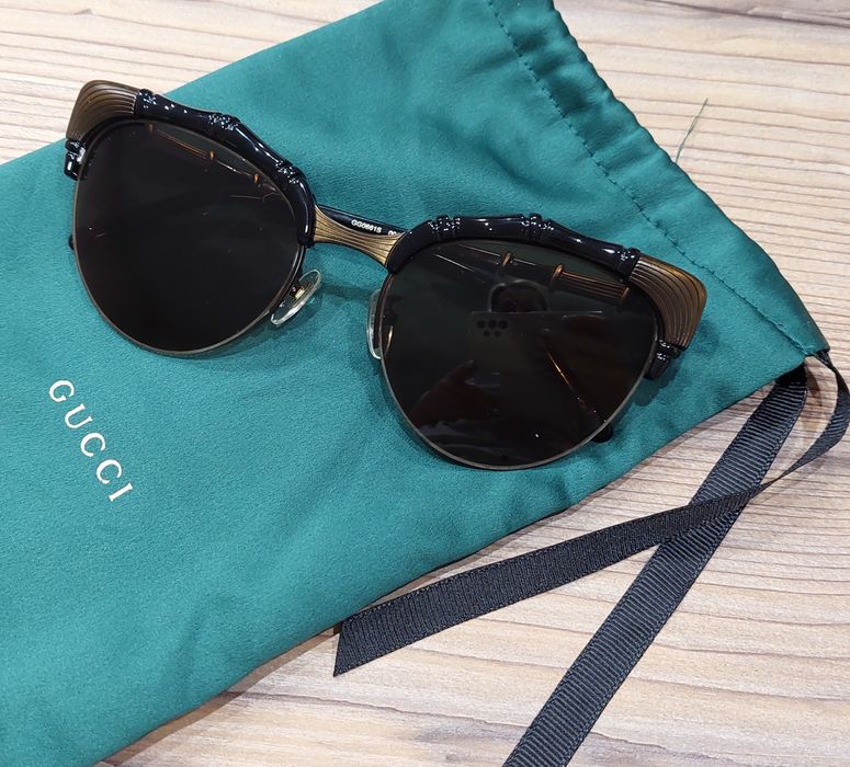 Мистические солнцезащитные очки цвета бронзы от Gucci! Оригинал!