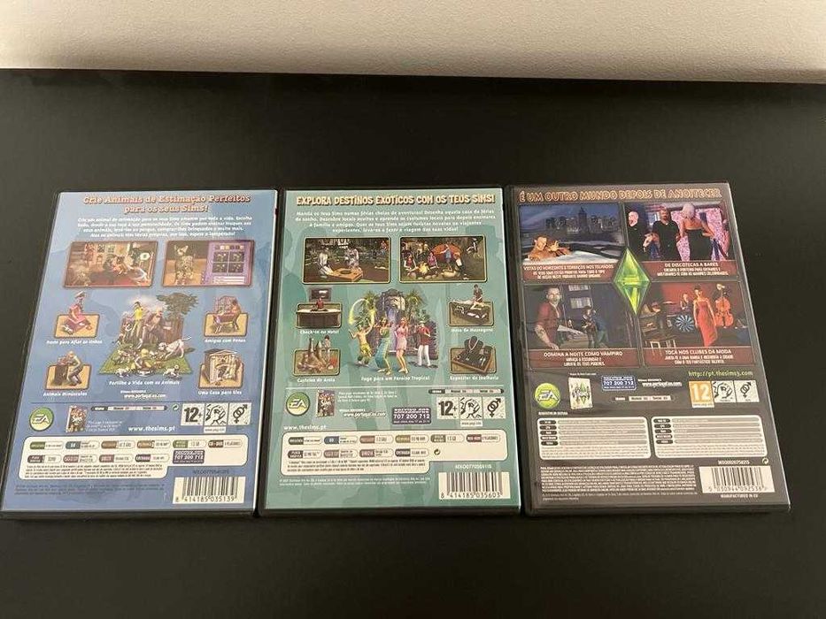 3 Jogos Sims físicos para computador (PC)