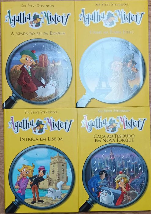 Livros Coleção Agatha Mistery