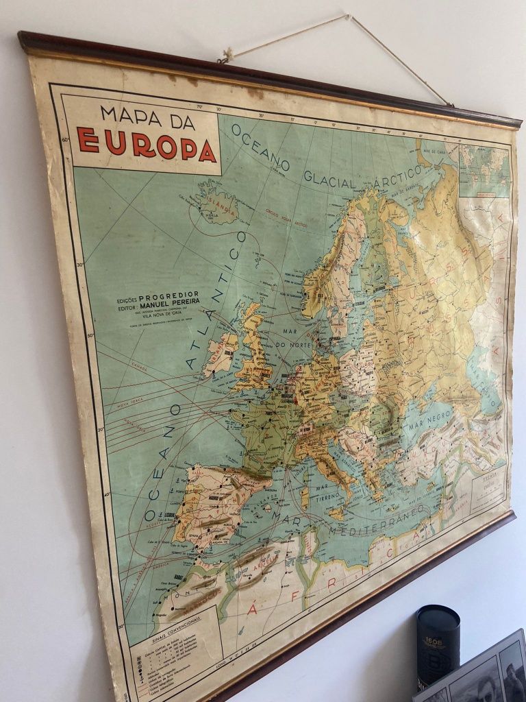 Mapa Europa antigo