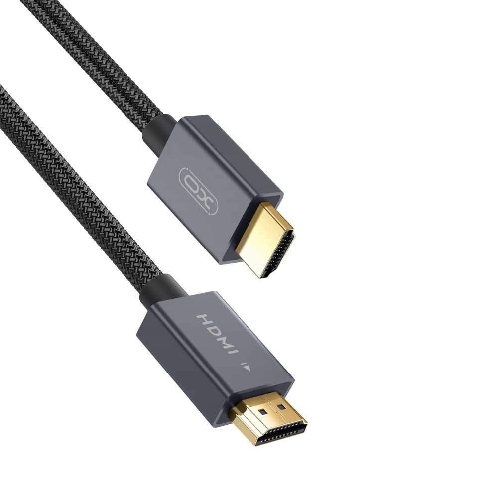 Kabel HDMI 8K 1,5m Pozłacany Oplot