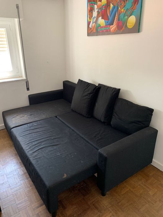 Sofa cama com chaise longue