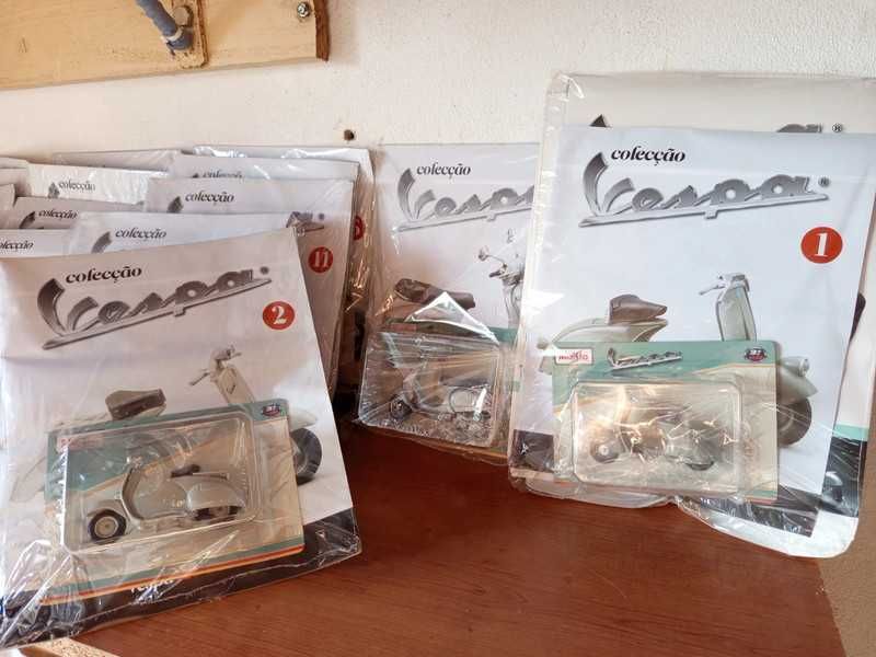 Coleção miniaturas vespa