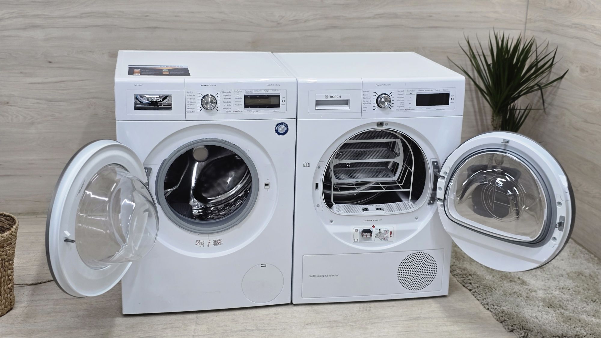 Комплект Топ. Пральна + Сушильна BOSCH HomeProfessional