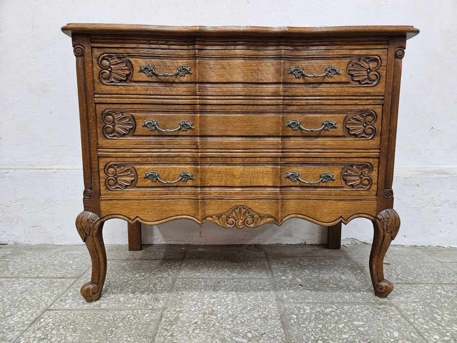 Ładna zgrabna komoda Ludwikowska z szufladami /