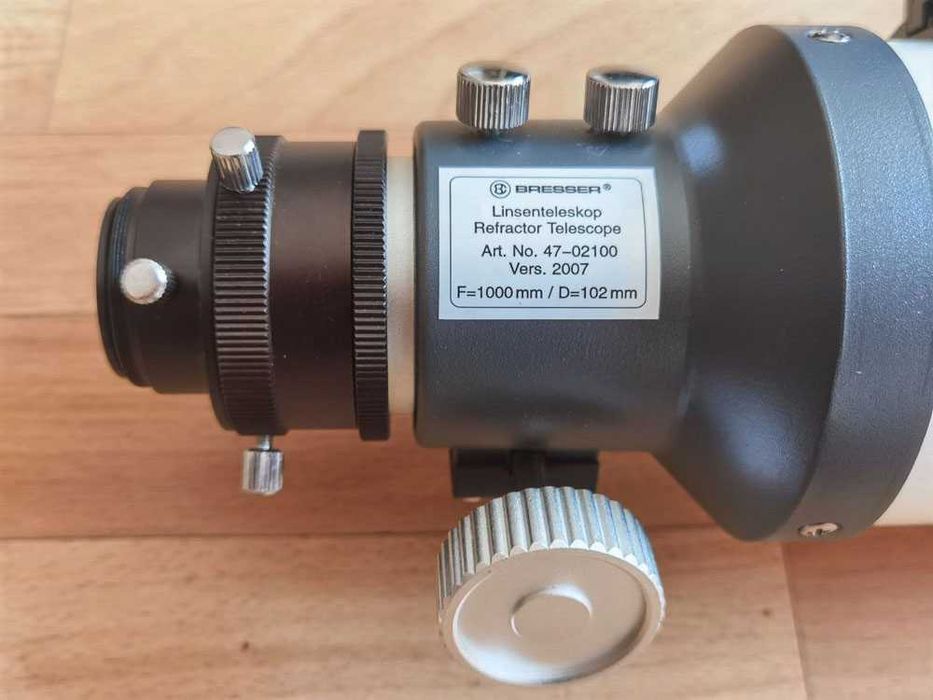 телескоп рефрактор Bresser Messier 102/1000, окуляры, призмы