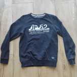 Bluza JP.52 Jean Paul M granatowa bawełna bez kaptura dresowa