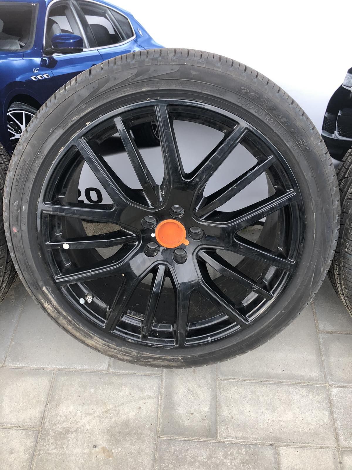 Комплект титановых дисков разноширокие Maserati Levante R21 5X114.3