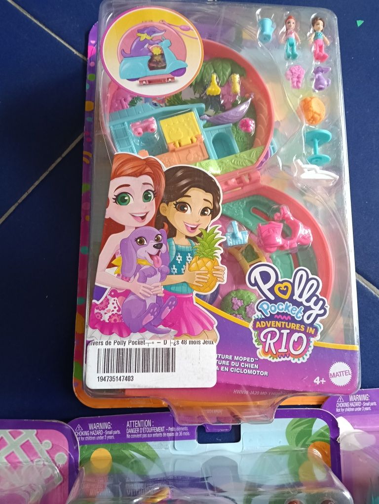 Polly pocket Panda de bolhas