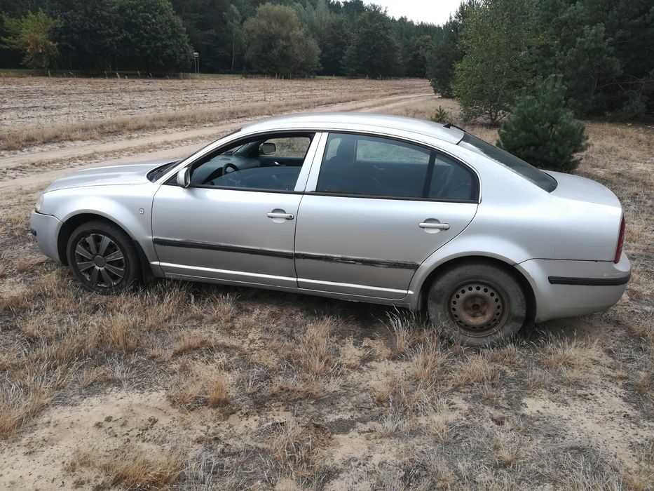 Skoda Superb 1 wszystkie części 1.9 AWX kod lakieru 9102