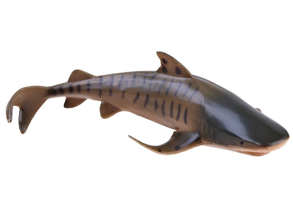 zestaw figurki zwierzęta żółw foka rekin rybki