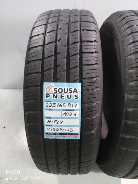 2 pneus semi novos 225-65r17 hifly - Oferta dos portes - 110 Euros