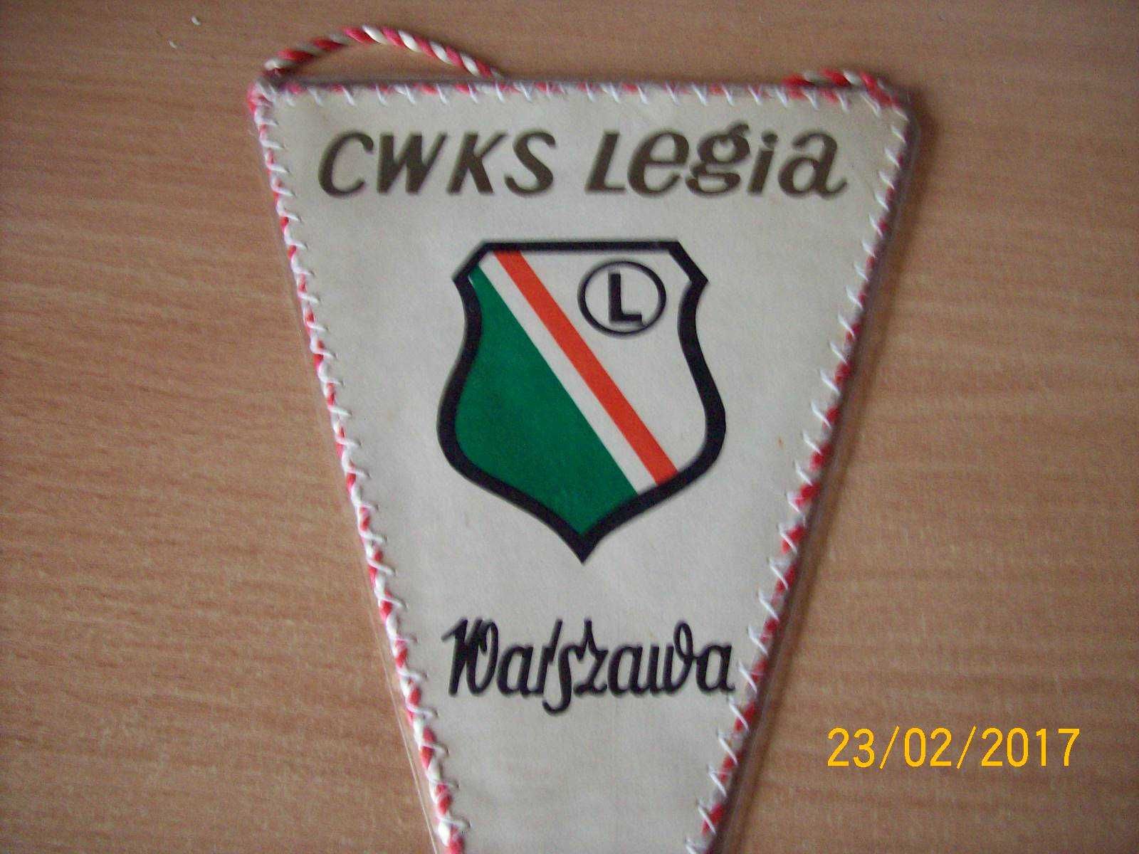 Proporczyk CWSK Legia z 1976 roku