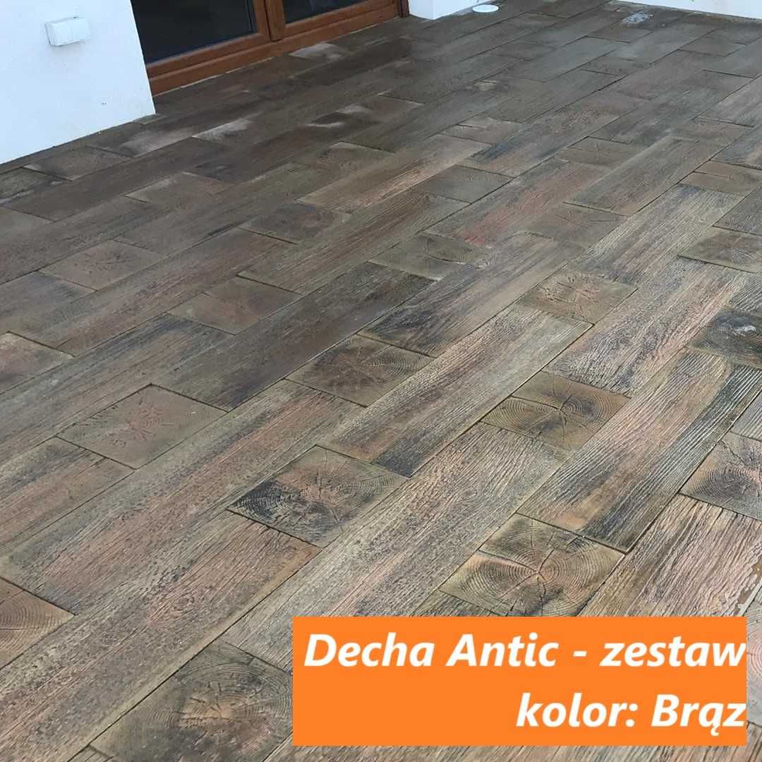 Deska Tarasowa Drewno betonowe płyty taras patio ogród ścieżka kaskada