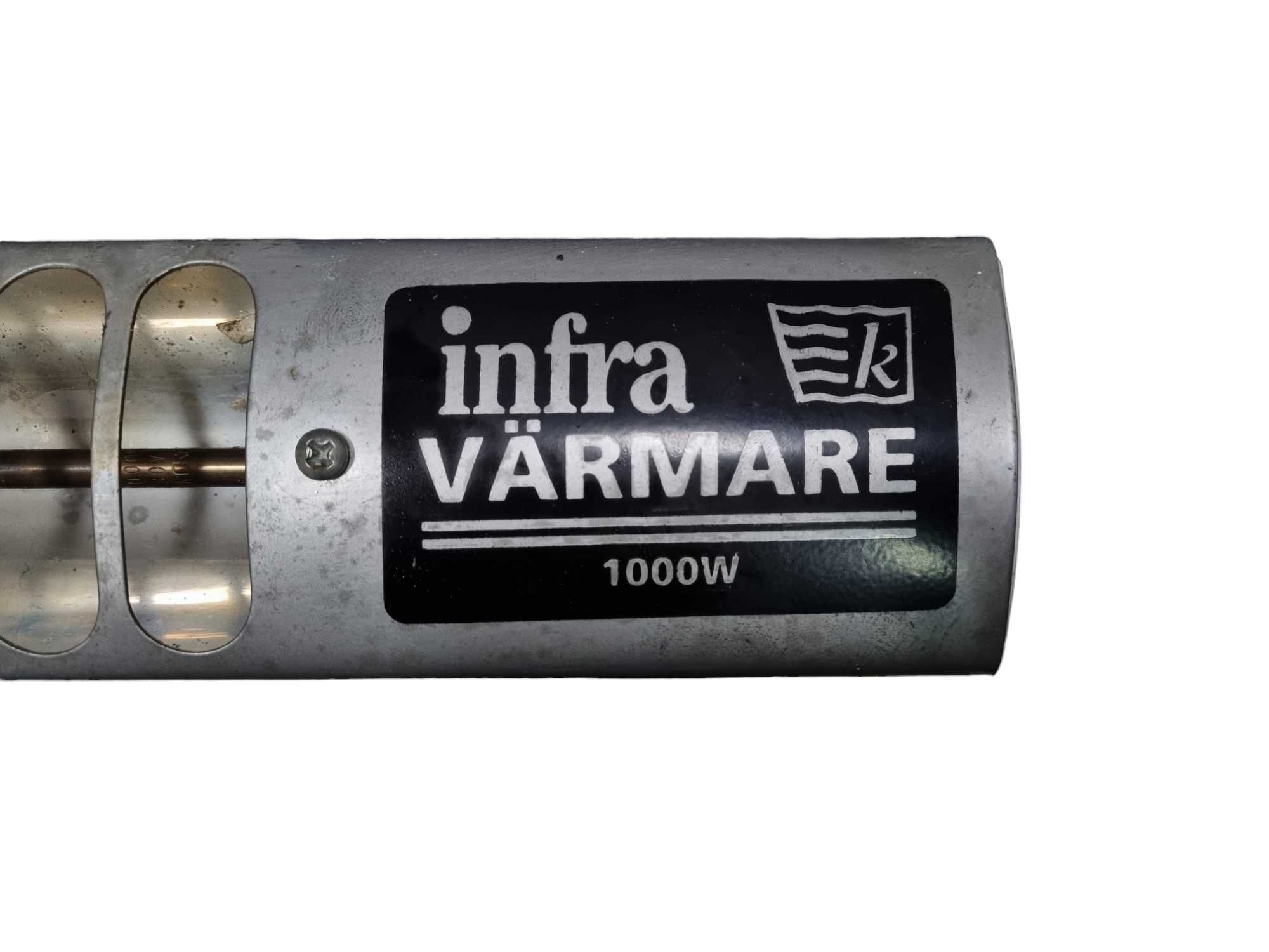 Infra VARMARE 1000W - ogrzewacz promiennikowy typu 1332 - NIETESTOWANE