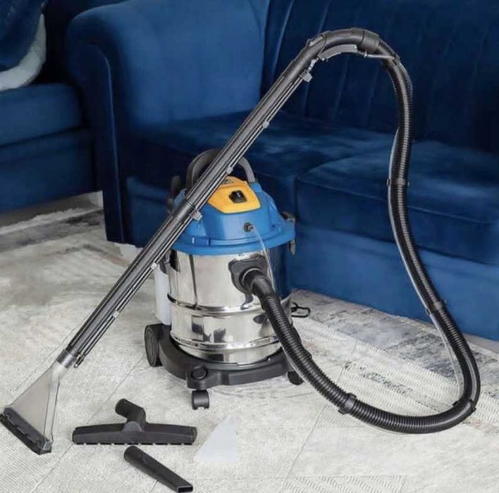 Odkurzacz piorący Niteo 1600 W srebrno- szary do domu warsztatu biura